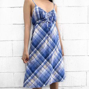 Blue Plaid Aeropostale Dress